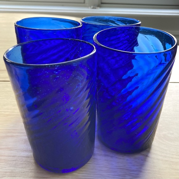 Vintage Juice Glasses (4) - Picture 4 of 12